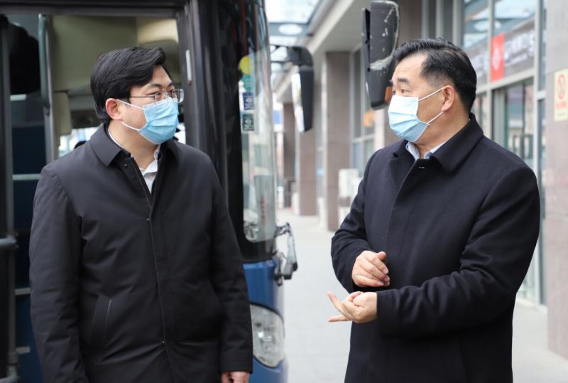 市委常委、武進(jìn)區(qū)委書記喬俊杰督查武進(jìn)汽車站春運(yùn)及疫情防控工作